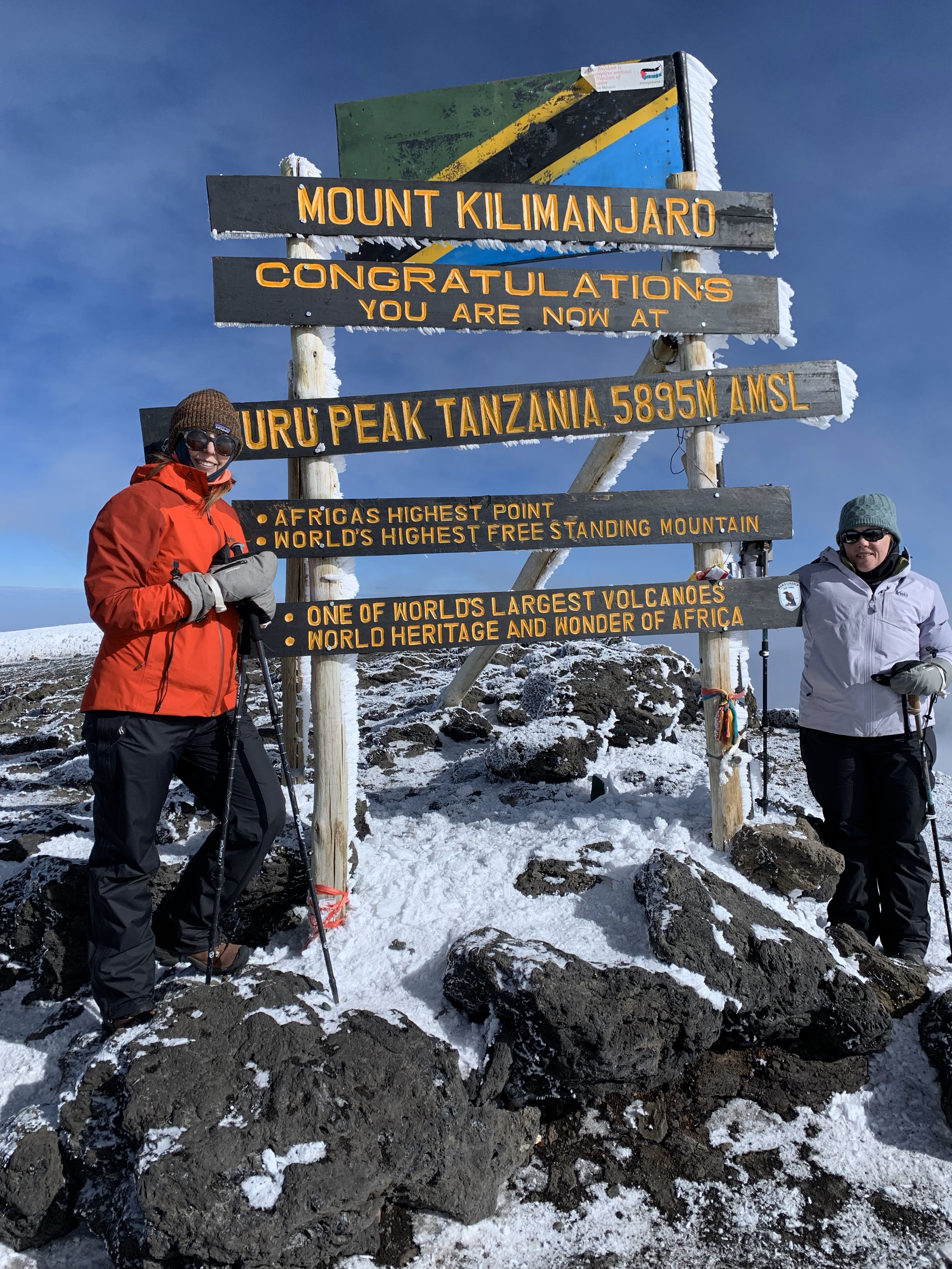 Ms. Irving climbed to the top of Mount Kilimanjaro, Africa’s highest peak.
